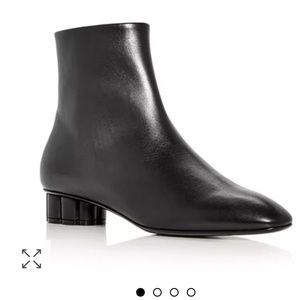 Ferragamo Molfetta 30 Flower Heel Booties